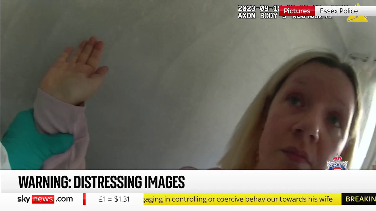 BREAKING: Virginia McCullough has been jailed for life for murdering her parents. Essex police have released the moment of arrest. Read more: 📺 Sky 501, Virgin 602, Freeview 233 and YouTube