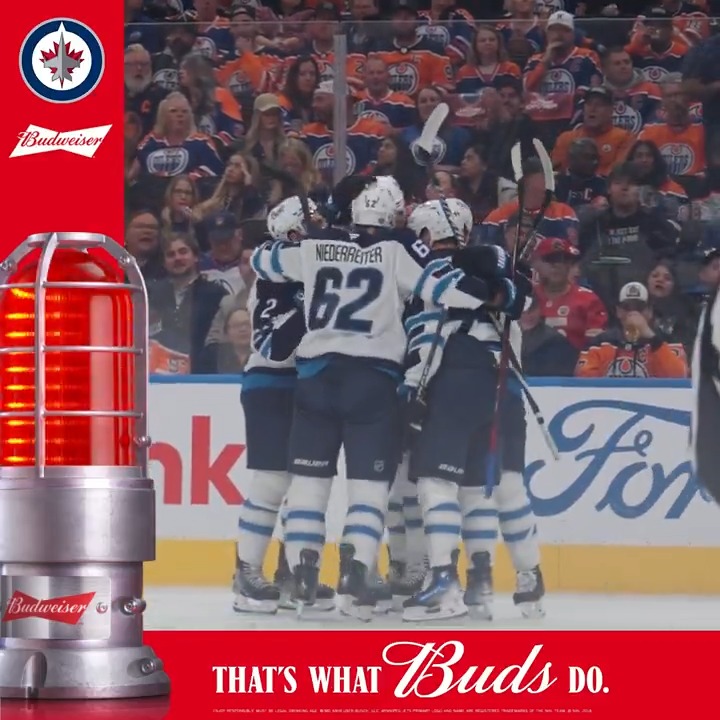 Game Day is for the Buds 🚨 Which Jet is going to score first tonight? Reply below and you could win a pair of tickets to a future home game thanks to Budweiser Canada! 18+ | Rules & Regulations 🔽
