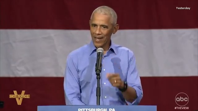 OBAMA HITS THE CAMPAIGN TRAIL TO SUPPORT VP HARRIS: #TheView co-hosts question how much impact former Pres. Obama will have on the Harris-Walz campaign
