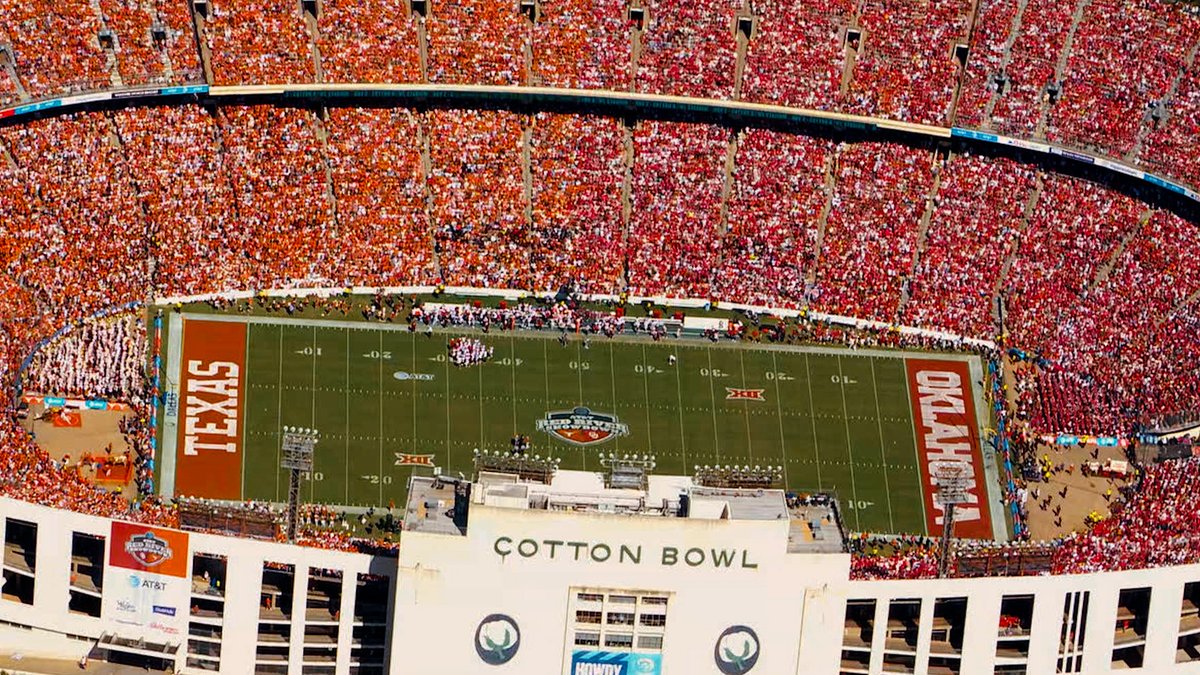 Texas. OU. A rivalry like no other. 🎙️ Colt McCoy