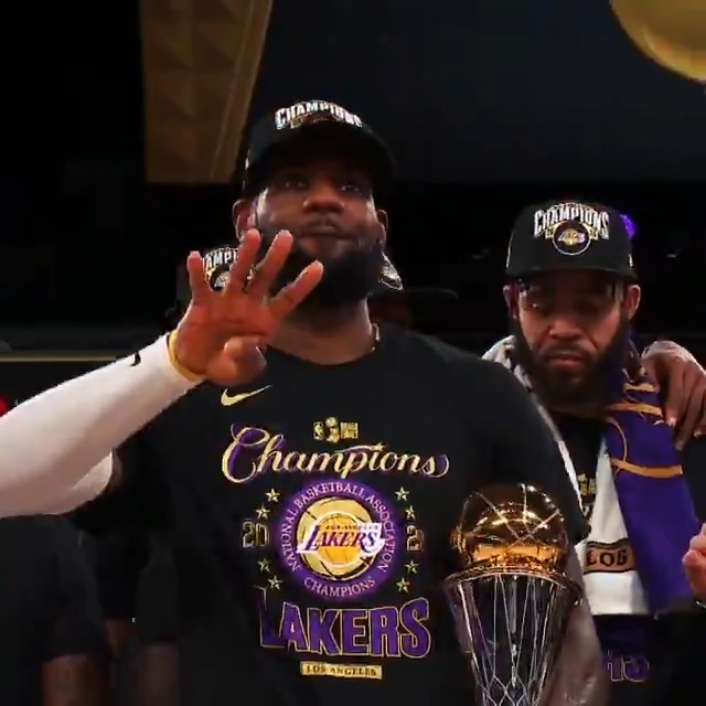 4 years ago today, the Lakers won the 2020 NBA Championship LeBron’s stats in the 2020 NBA Finals: 29.8 PPG, 11.8 RPG, 8.5 APG, 59% FG, 41% 3P 🔥🔥🔥
