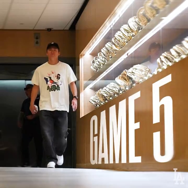 Your Game 5 starter, Yoshinobu Yamamoto.
