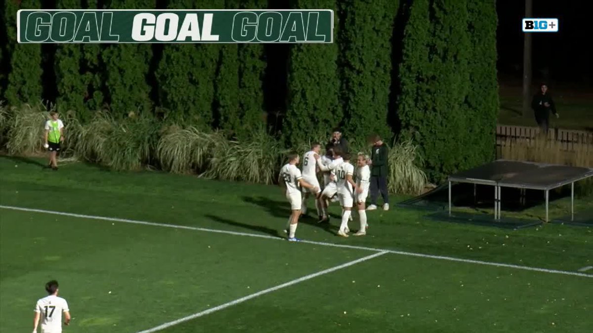 Have a day Sean Kerrigan! MSU| 2 WISCO| 0 #GoGreen
