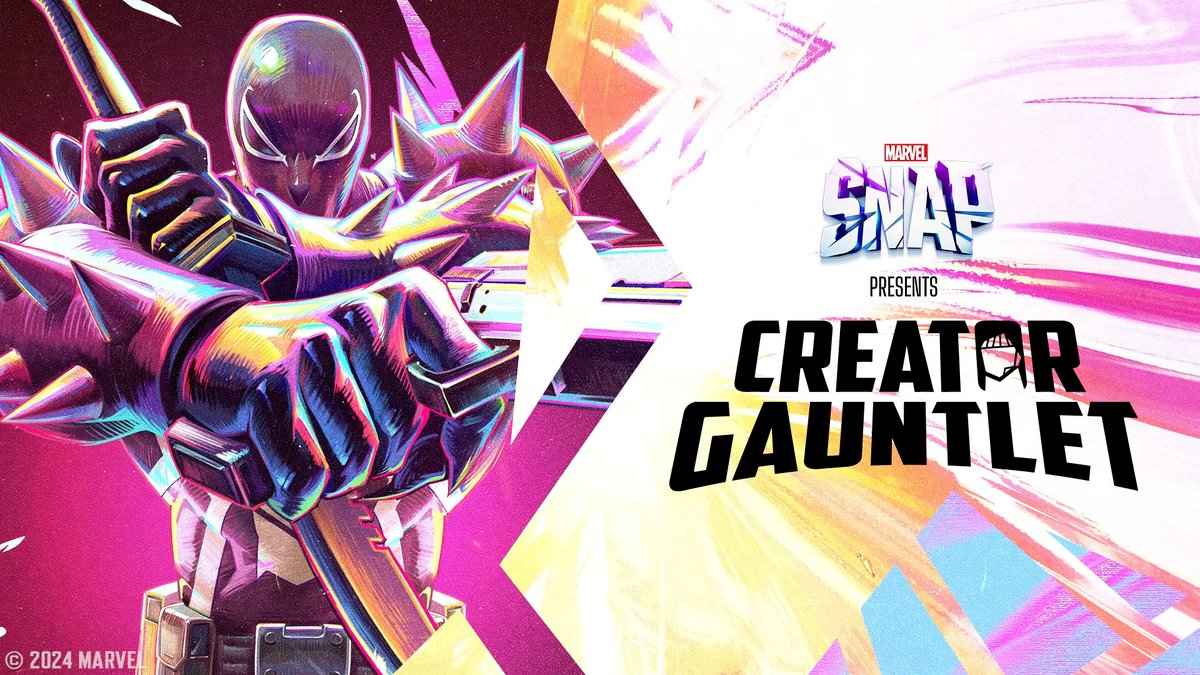 It's MARVEL SNAP's 2-Year Anniversary month and we couldn't think of any better way to celebrate than to host a Creator Gauntlet! Don't miss out as over 100 of your favorite MARVEL SNAP creators come together to duke it out for all the glory! 😤 🏆
