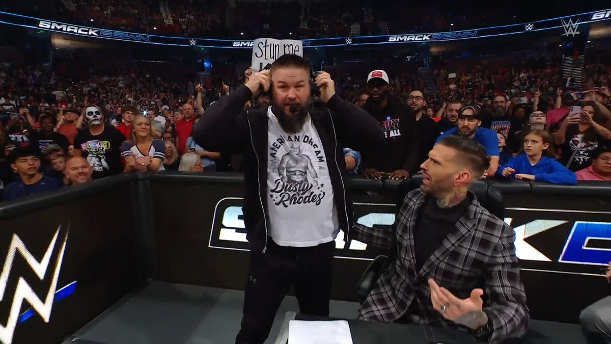 Come on, Kevin! 😡 We all saw the footage... #SmackDown