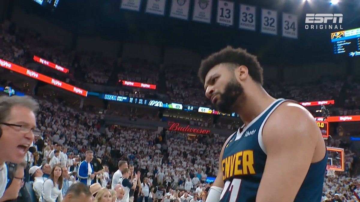 Jamal Murray recalls his halfcourt shot vs. the Wolves 🥶 Clutch: The NBA Playoffs presented by NBA2K25 on PS5 | Now on ESPN 🍿