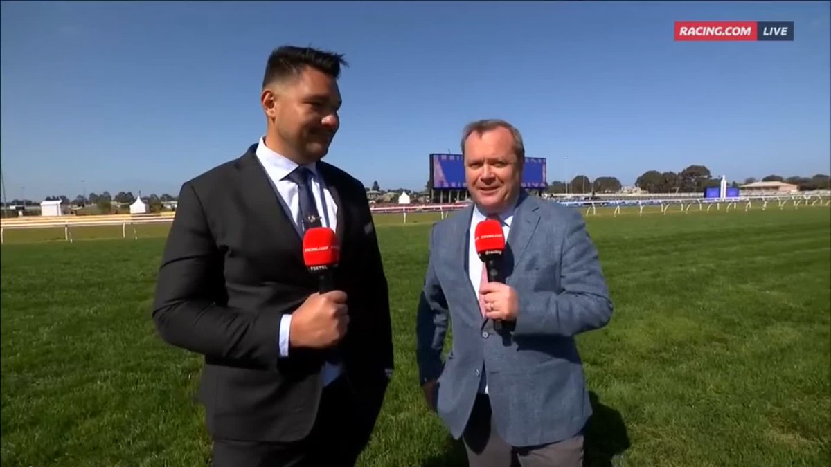 Caulfield's track manager, Sam Bennetts & his team have nailed it for one of their biggest days 🤩
