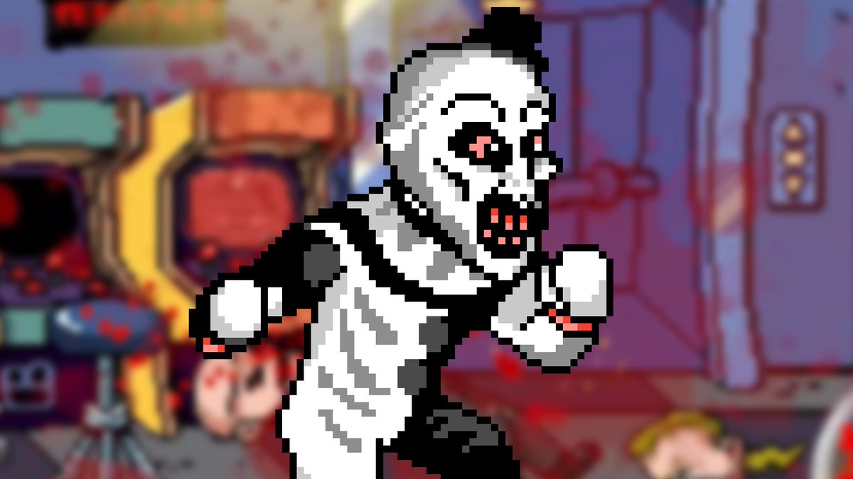 Enter the terrifying world of Art the Clown in Terrifier: The ARTcade Game, a retro-inspired, pixel-art beat-em-up based on the Terrifier film series.