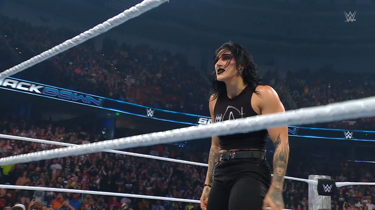 DON'T MESS WITH MAMI 👿 RheaRipley_WWE is on a rampage! #SmackDown