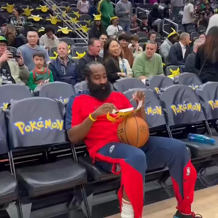 “Gotta catch ‘em all” - James Harden 🤷