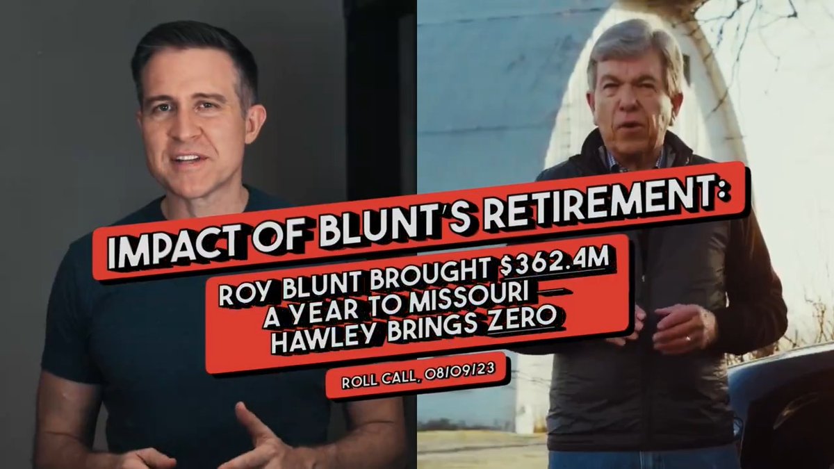 Guess how much congressionally directed spending Josh Hawley's secured for Missouri? $0. Zero. Nada. LITERALLY nothing. Look it up! Josh hasn't done his job. Now it's time he lost it. So watch my new ad, then chip in to help us fire Hawley: