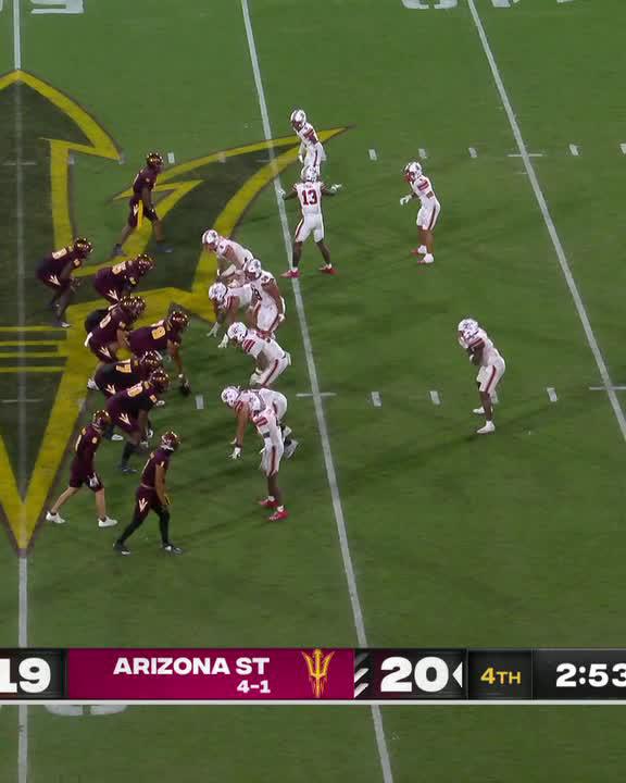 Dear Doak Walker Award, Please be aware that Cam Skattebo of Sun Devil Football is an absolute freak. Thank you. #Big12FB | 📺 ESPN