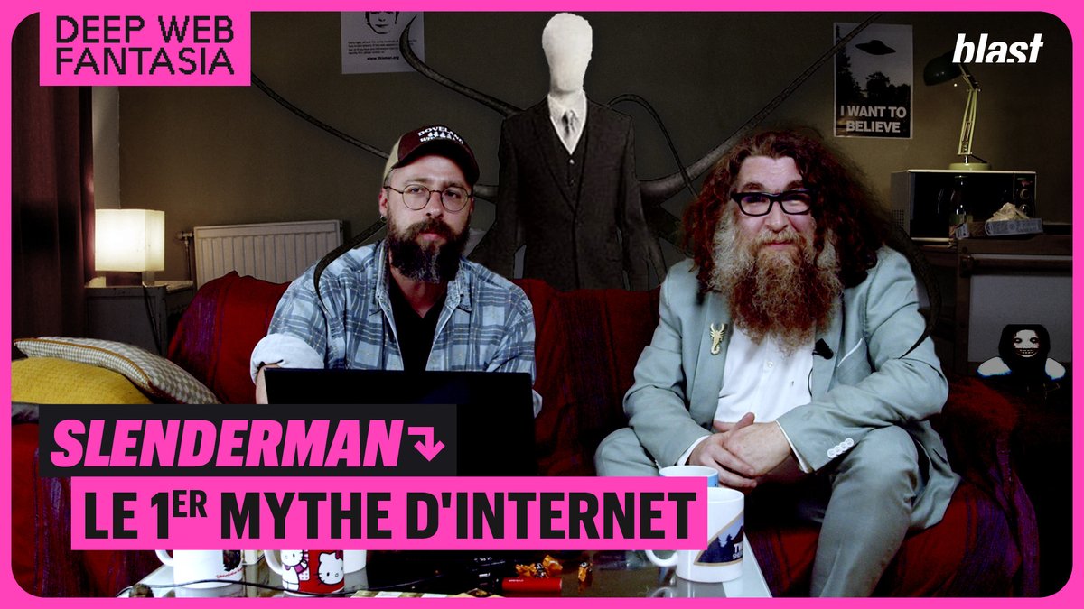 Slenderman : le 1er mythe d'internet ➡️ Pacôme Thiellement et Benjamin Patinaud vous proposent de plonger dans les abysses du web depuis leur canapé ! Bienvenue dans Deep Web Fantasia, un nouveau programme Blast !