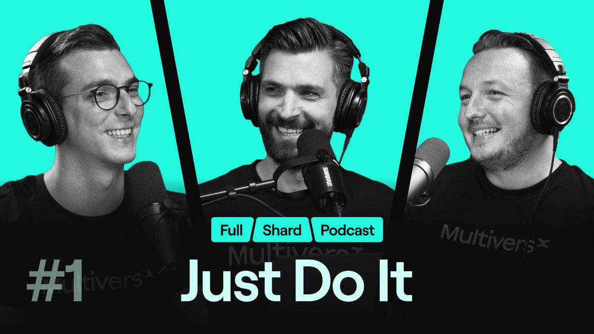 Full Shard: Episode 1 3 voices, real talk, unfiltered takes, candid laughs and some spicy bts insights. We're diving into crypto, the MultiversX transformation, FTX, AI, Trump and more.