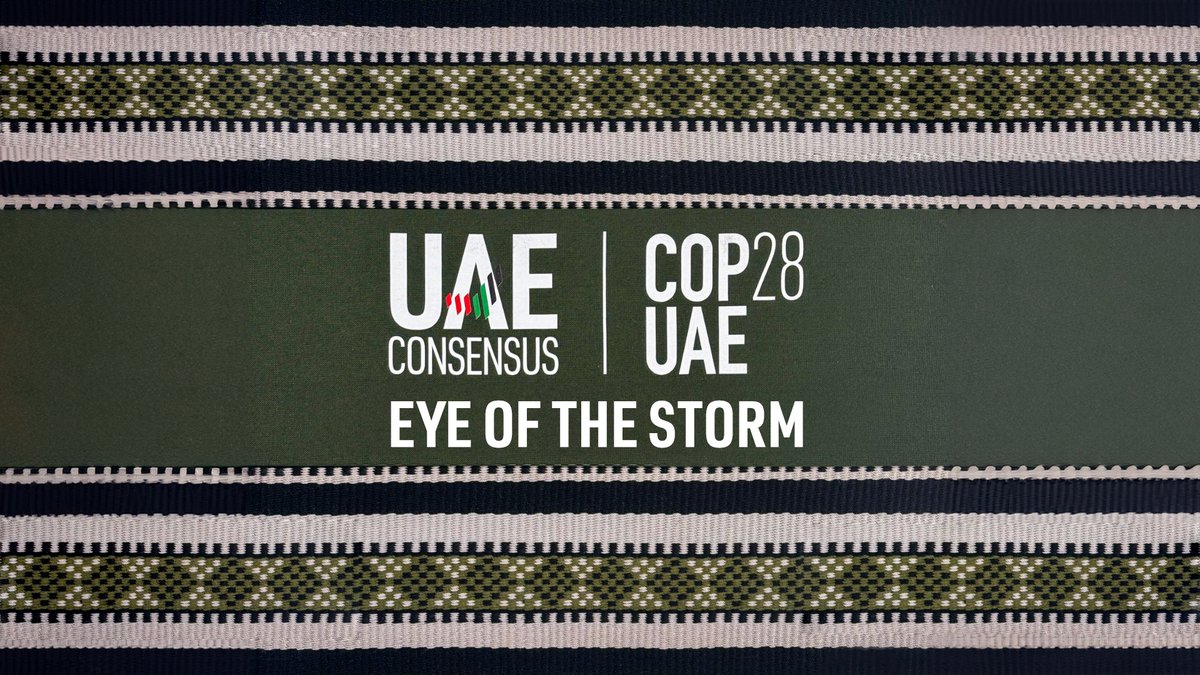 We united. We acted. We delivered. COP28 delivered the UAE Consensus, an ambitious negotiated response to the Global Stocktake and the most comprehensive set of climate breakthroughs since the Paris Agreement. Watch the documentary “Eye of the Storm”. #COP28 #UAEConsensus