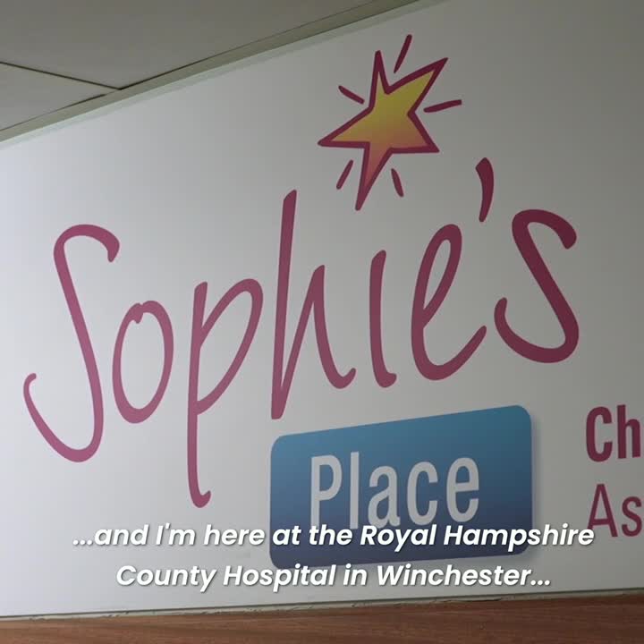 Using football to make a difference ❤️ James Beattie visited Sophie's Appeal to see how Sunday's charity match will help support families and children that are impacted by life-limited illness: