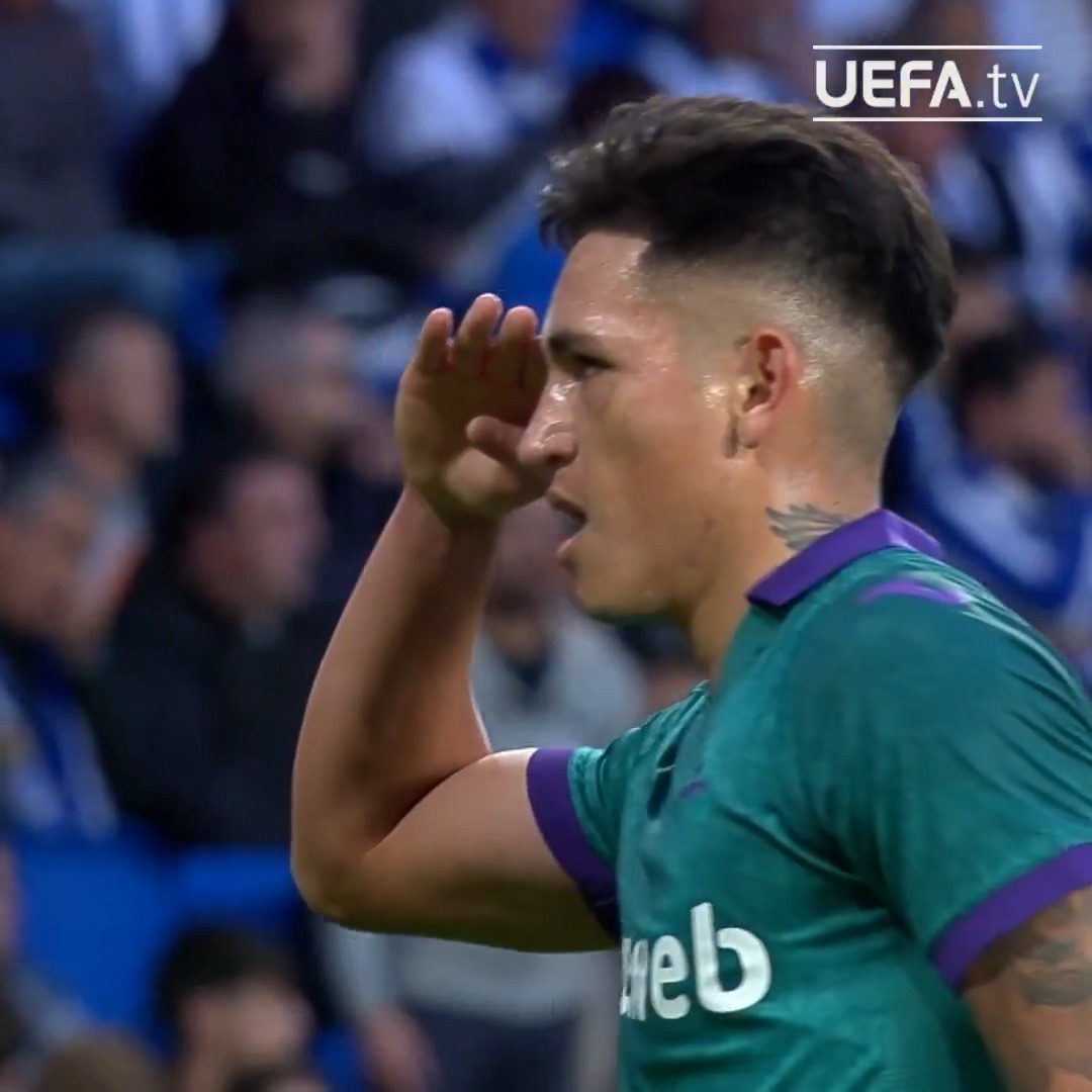 🇦🇷 Luis Vázquez hitting the corner 💥 RSC Anderlecht | #UEL