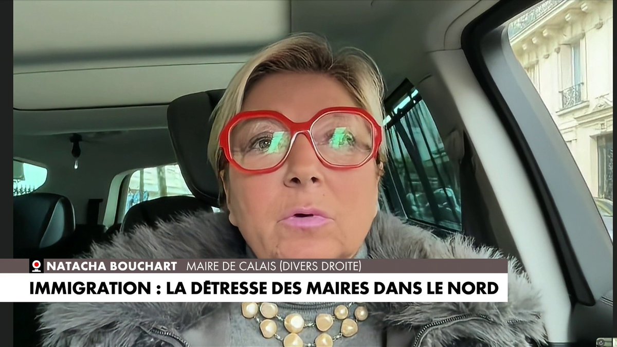 Natacha Bouchart, maire de Calais, sur la détresse des maires dans le Nord concernant la situation des migrants dans la Manche : «Nous en avons marre d'être en première ligne de cette problématique», dans #180MinutesInfoWE