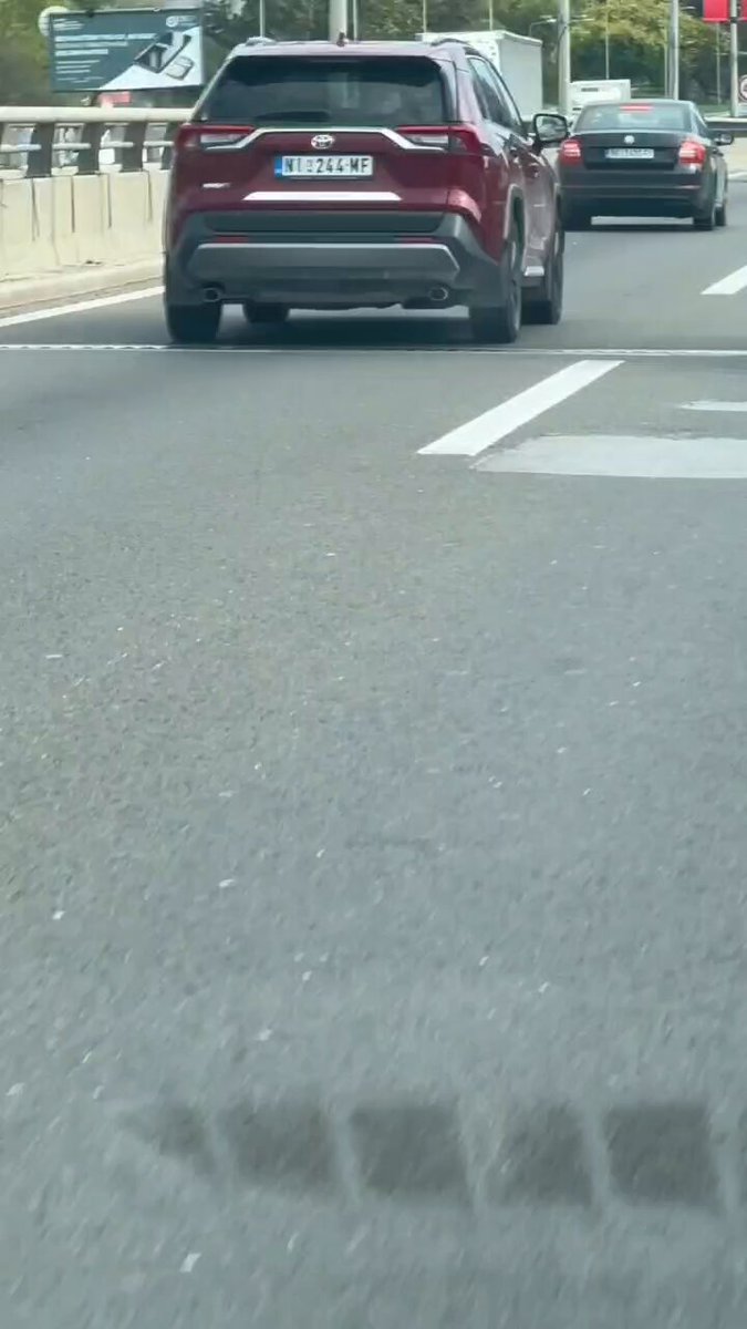 Driving through Serbia's capital Belgrade. What do you notice?