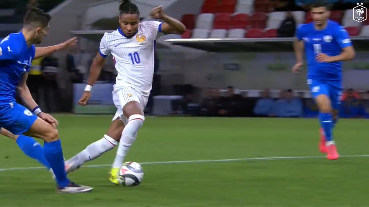 🇫🇷⚡️ Christopher Nkunku (26) with the turn and finish for France. 😮‍💨
