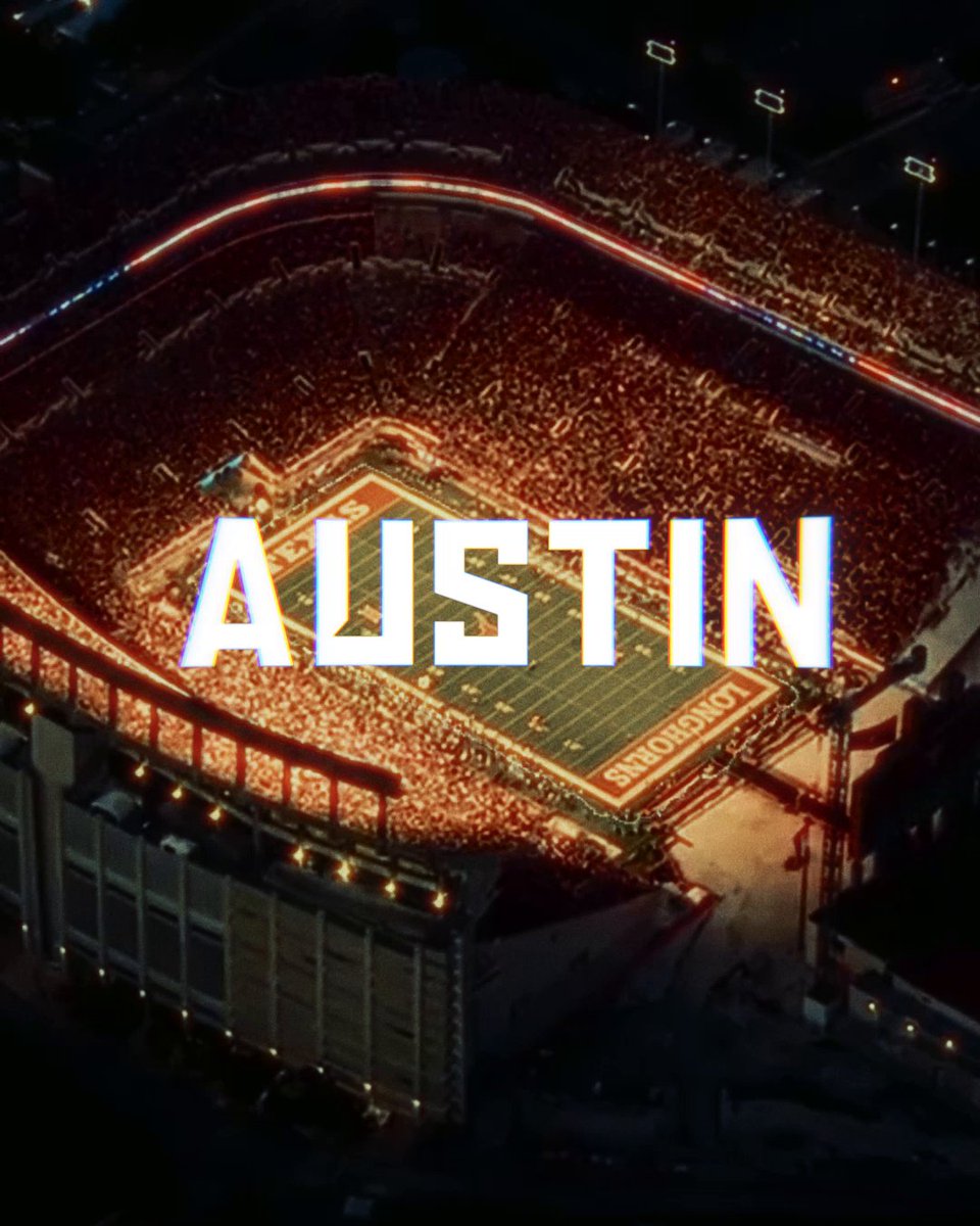This one is going to be BIG 😤 We'll see you in Austin for Georgia-Texas‼️