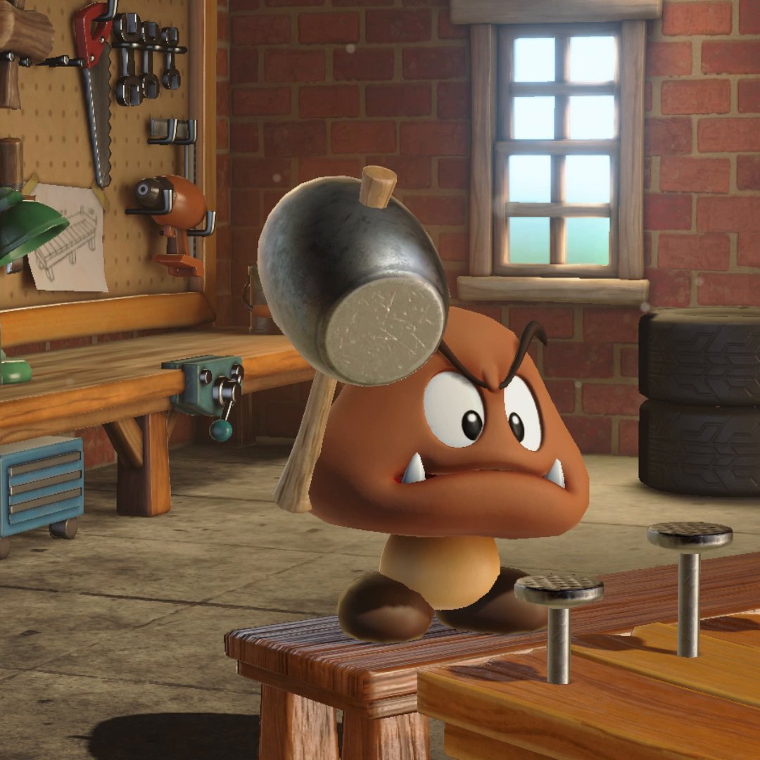 Goomba is just a little guy. #SuperMarioPartyJamboree