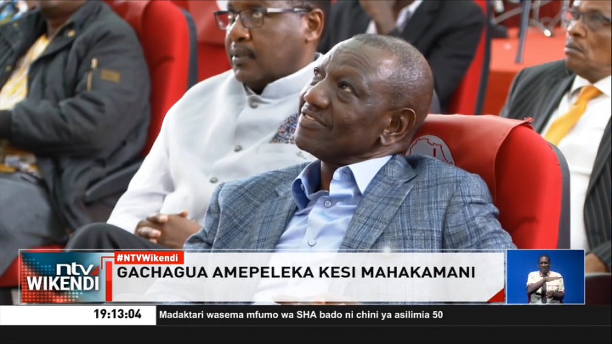 Ubabe Wa Rigathi Gachagua Rais William Ruto hatahudhuria ibada ya kanisa la kianglikana katika chuo cha mafunzo ya walimu cha Kigari huko Embu hapo kesho kama ilivvotarajiwa. Saa chache baada ya Ruto kukataa kuenda Kigari, naibu wake Rigathi Gachagua ametangaza kuwa atahudhuria ibada katika chuo hicho cha Kigari. #NTVWikendi David Muthoka Lofty Matambo
