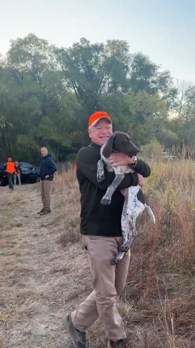 Hard to tell who was more excited for the pheasant opener today — me or the pup!