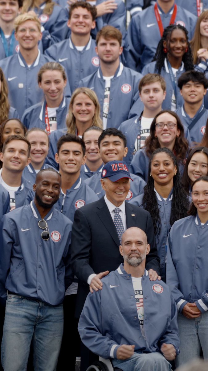 On behalf of the entire nation, thank you for representing the very best of America, Team USA.
