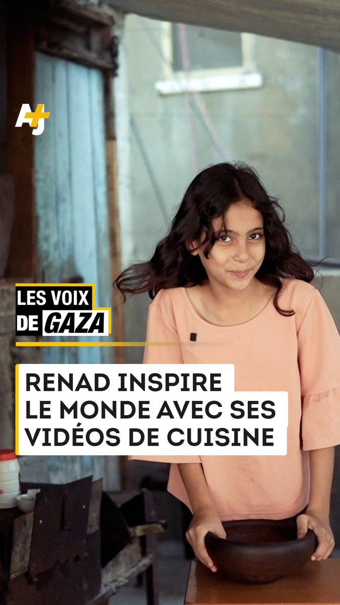 À seulement 10 ans, Renad Attallah inspire le monde avec ses vidéos et ses recettes “façon Gaza”.