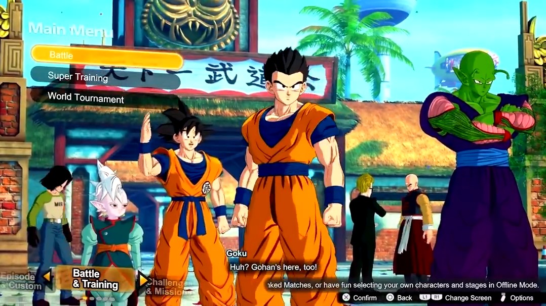 The Dragon Ball: Sparking! ZERO menus look INCREDIBLE 🔥