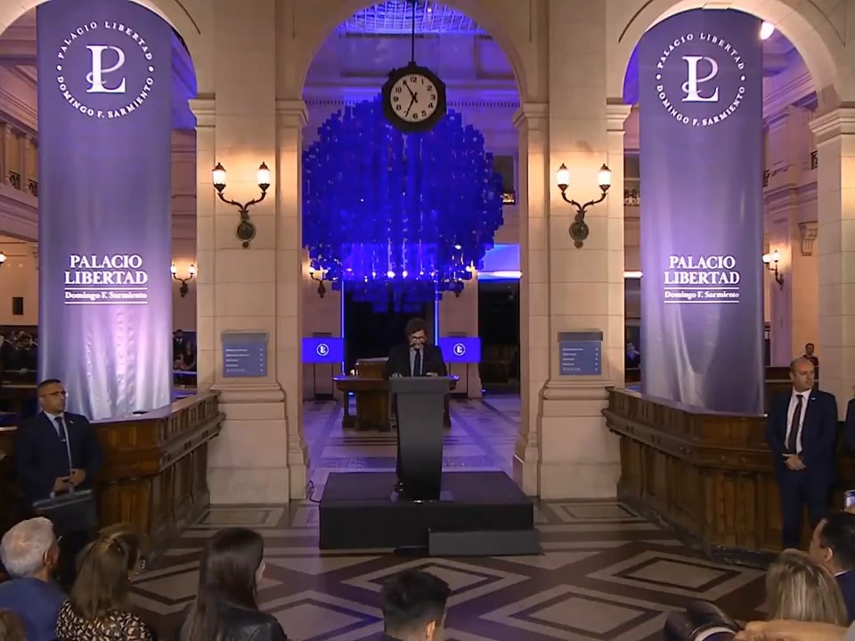 "Palacio Libertad": Por el acto de Javier Milei para presentar el nuevo nombre
