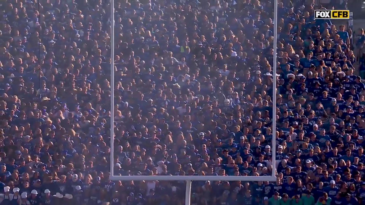 "Folks, this college football on FOX. America. This is how we do." - Gus Johnson 🔥