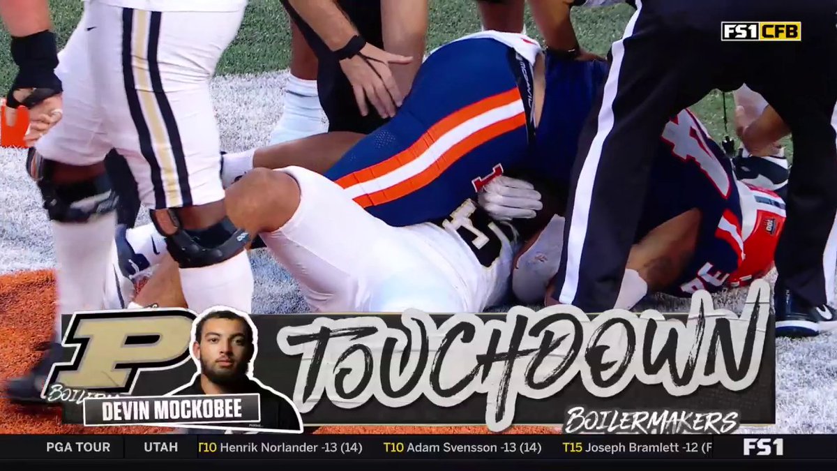 PURDUE TAKES THE LEAD WITH UNDER A MINUTE LEFT TO PLAY!!!! 😤 Purdue Football
