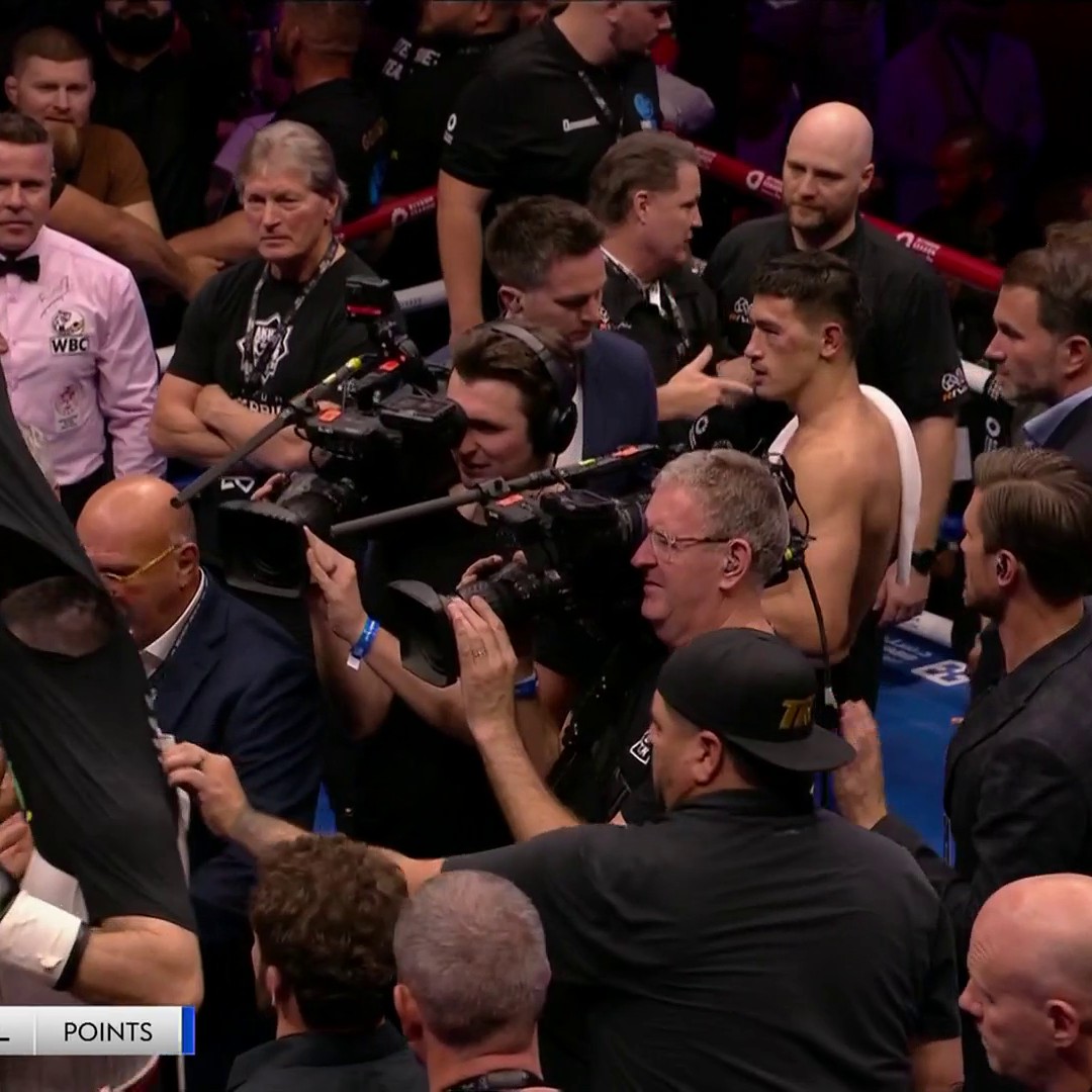 "I am a WARRIOR, I had to do everything PERFECT!" 😅 A humble Dmitry Bivol reacts to his defeat to Artur Beterbiev 🤝 #BeterbievBivol | #RiyadhSeason