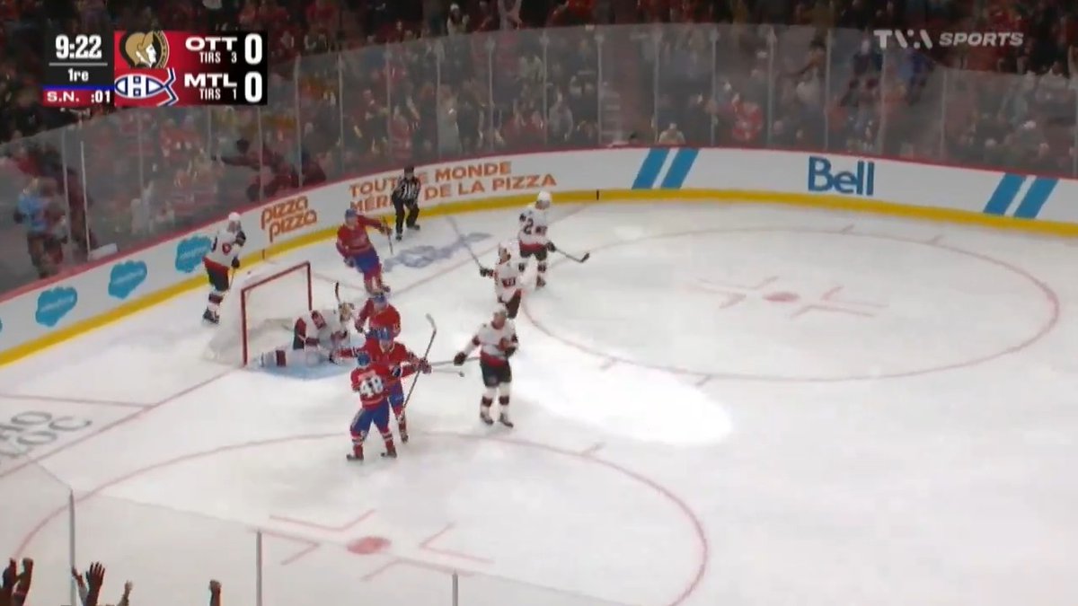 LE TOUT 1ER BUT D'HEINEMAN HEINEMAN'S FIRST NHL GOAL #GoHabsGo