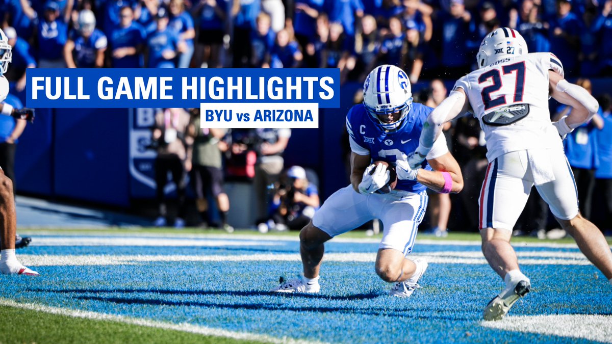 BYU vs Arizona || FULL GAME HIGHLIGHTS