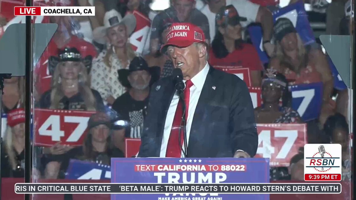 Trump in California threatens to withhold federal emergency aid from California unless Gavin "Newscum" changes his water policy