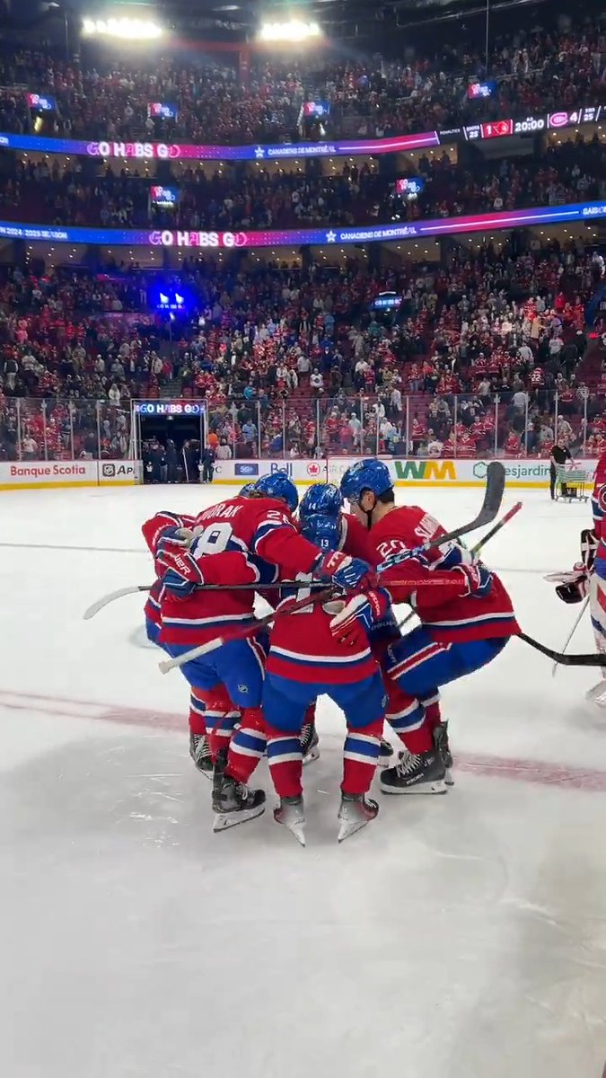 alerte : nouvelle célébration new postgame celly alert #GoHabsGo