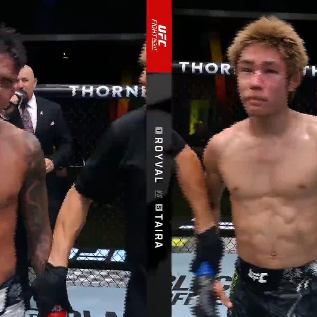 この黒星で平良達郎を貶す格オタは1人もいない #UFCVegas98