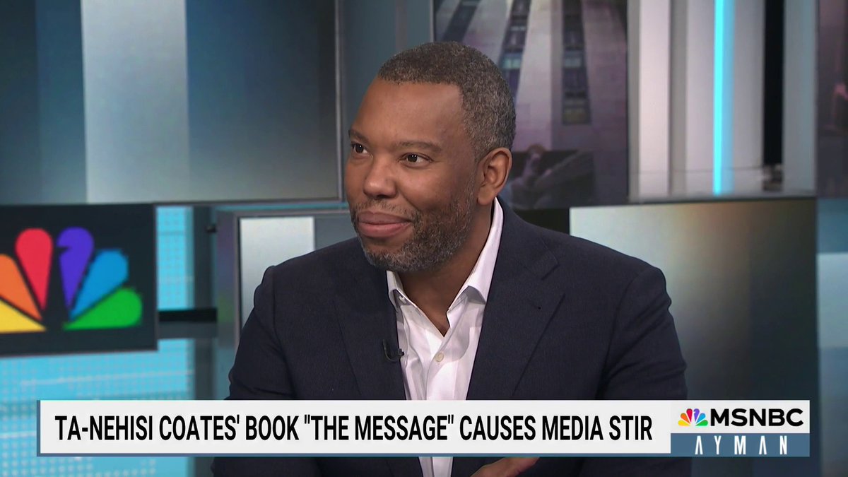 "Wow, that was really racist... I'm a little stunned." Journalist Ta-Nehisi Coates reacts to swift backlash against his new book, "The Message", which compares the Occupied West Bank to the Jim Crow South.