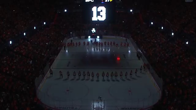 Tonight's pre-game video celebrating Johnny ❤️