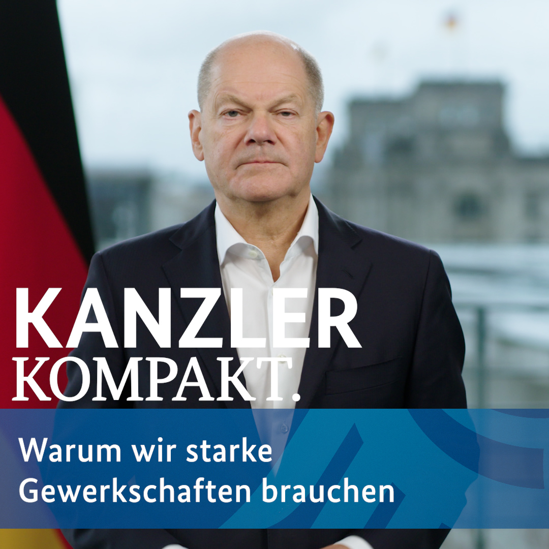 Die 5-Tage-Woche, Lohnfortzahlung, wenn man krank ist, ordentliche Tarifabschlüsse – das alles würde es nicht geben ohne Gewerkschaften. Danke, lieber DGB, für 75 Jahre tolle Arbeit. Und: Auf gute Zusammenarbeit, die Themen werden nicht weniger. Packen wir es gemeinsam an.