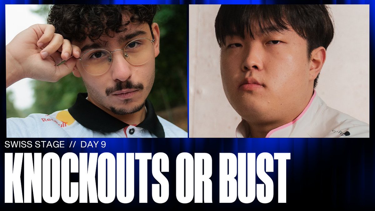 THIS. IS. IT. The final day of the #Worlds2024 Swiss Stage is here. No more second chances: win today, or go home. ⚔ Dplus KIA vs Weibo Gaming TapTap ⚔ G2 League of Legends vs Bilibili Gaming ⚔ FlyQuest vs Team Liquid Honda LoL