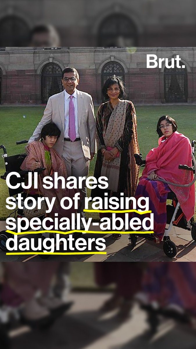 My daughters transformed how I see the world: CJI DY Chandrachud.