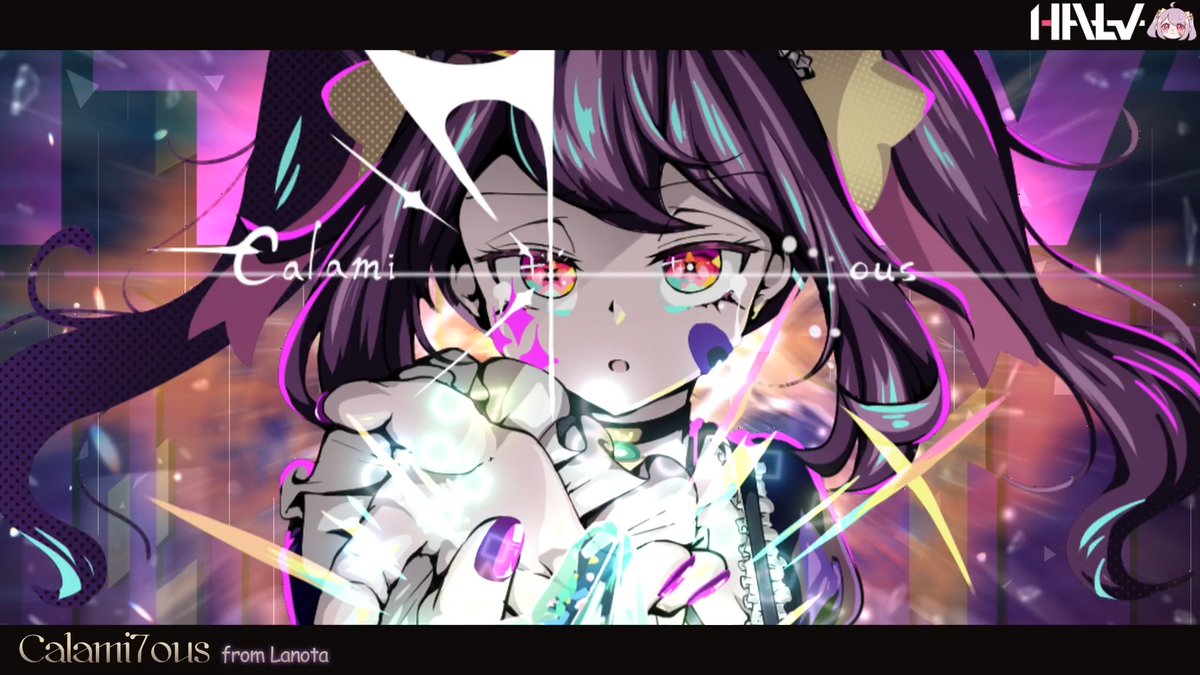 【新曲🔥🌪️】 「騒乱より生まれし、災厄の魔法」 ◤ ̄ ̄ ̄ ̄ ̄ ̄ ̄ ̄ ̄ Calami7ous _________◢ #Lanota「Halvセレクション」書き下ろし楽曲です 自分なりに、最強の音ゲーコアを作りました。 🎨SCAF(すかーふ)#scaf_1114 #LanotaGame リプに続きます