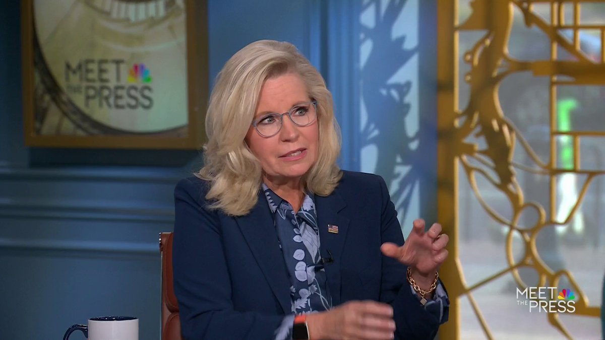 Liz Cheney: It's not just my father who endorsed Harris. But many other national security advisers, and former secretary of defense who served in the Trump administration who say Trump is unfit for office.