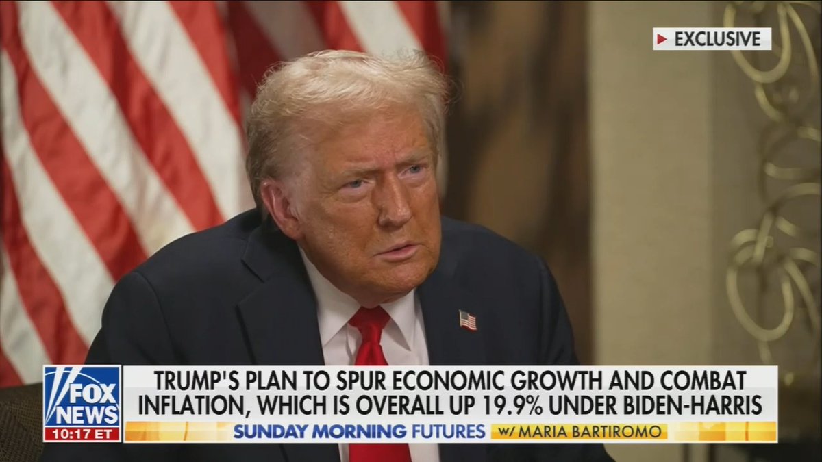 Fox host: The Committee for a Responsible Budget says your plans will increase the debt by $7.5 trillion Trump: But they don't know Fox host: The Wall Street Journal said your plans will add to the debt more than Kamala Harris’