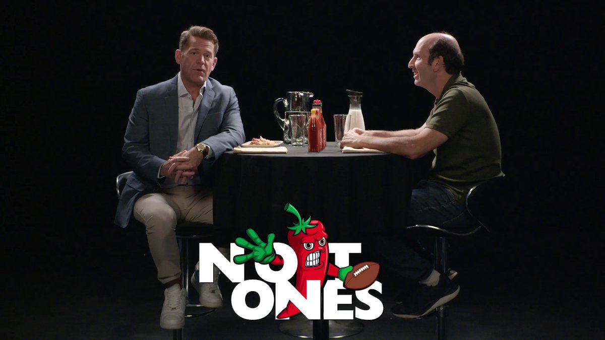 It's time for "Not Ones🌶️" where we try NFL sauces to determine if they are hot or if they're not.
