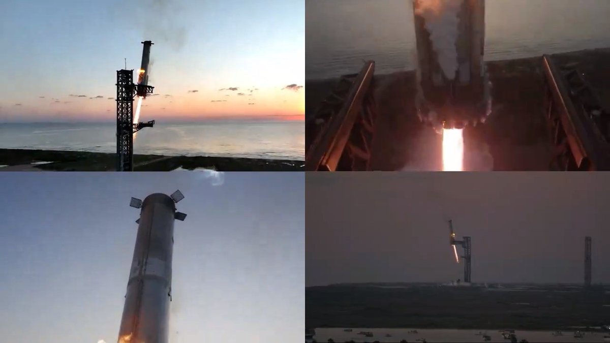 SpaceX Multi-cam view.